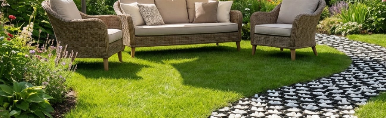 Miért jó választás a gyeprács az udvaron? – Természetes alternatíva a beton helyett