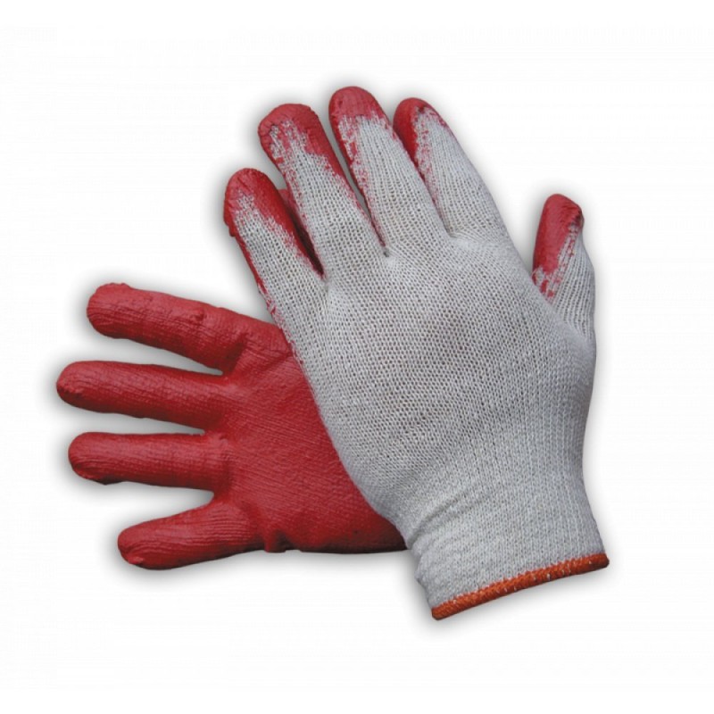 Latex mártott pamut kertészkesztyű, Vampires