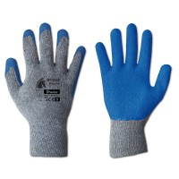 Latex mártott téli pamut kertészkesztyű, Huzar Winter, 10-es méret