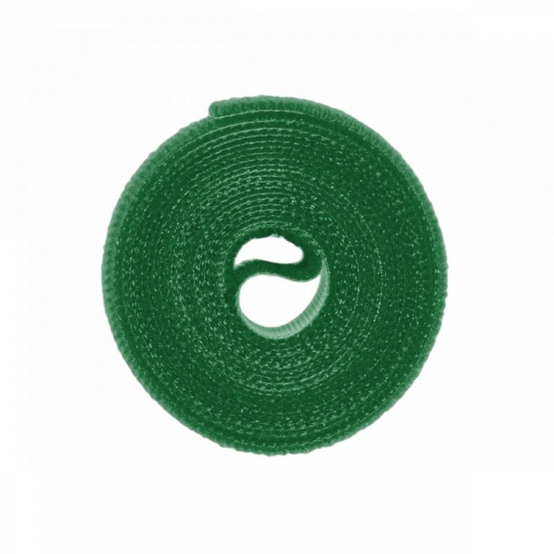 Többfunkciós tépőzáras szalag 25 mm x 5 m, zöld