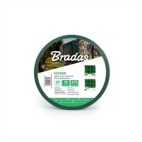 Belátásgátló szalag 4,75cm x 35m, 450g/m2, Bradas, zöld