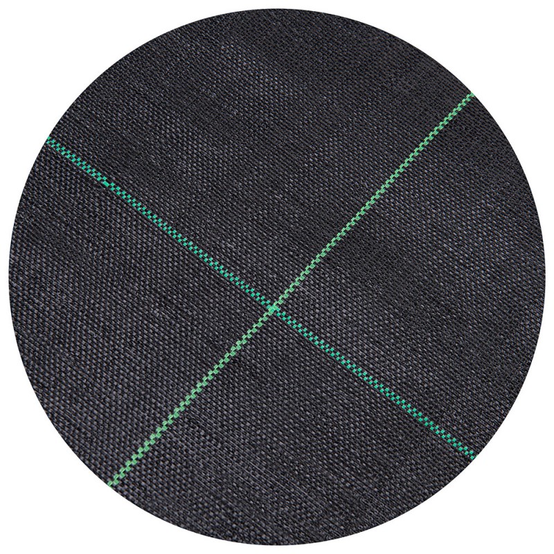 Bradas agroszövet, agro fólia, fekete, rácsos, 100g, 3,2m x 50m