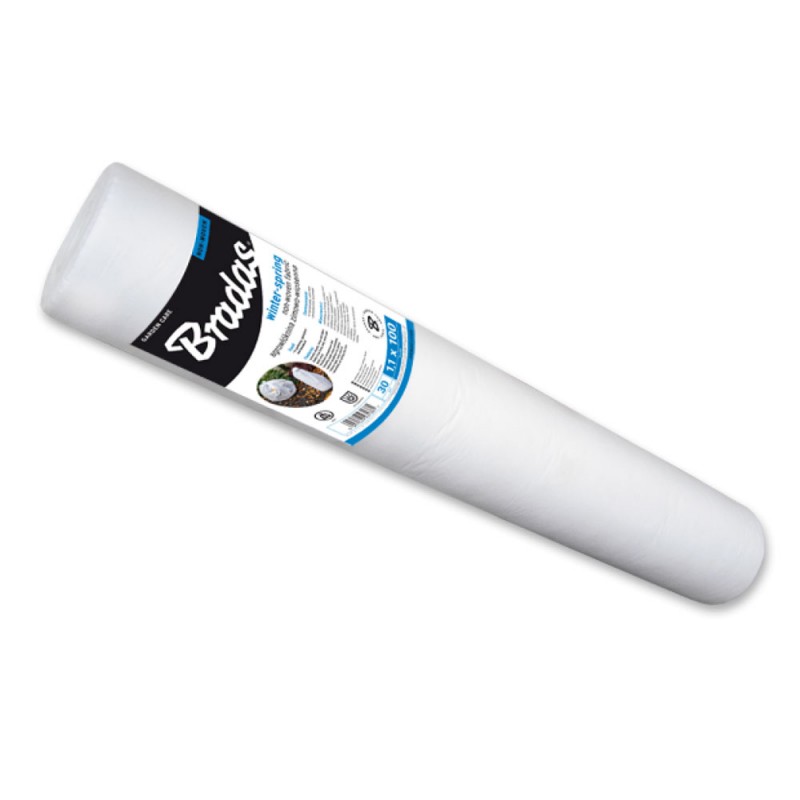 Bradas téli-tavaszi növénytakaró fátyolfólia, 30g, 1,1m x 100m