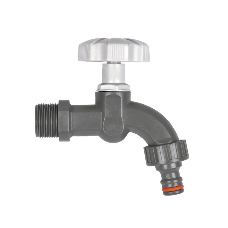 Bradas White Line kerti csap, 3/4", gyorscsatlakozó, fehér