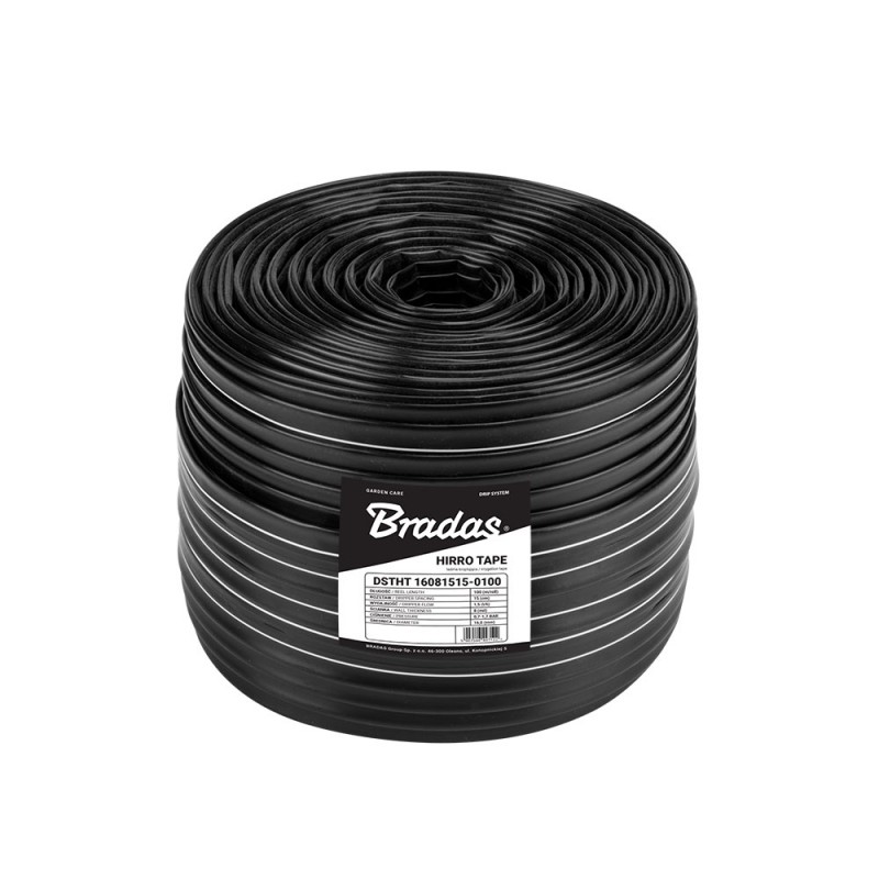 Csepegtető szalag Bradas Hiro Tape, 16 mm, 100 m