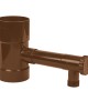 Esővíz gyüjtő szeleppel, Bradas, 100mm, barna
