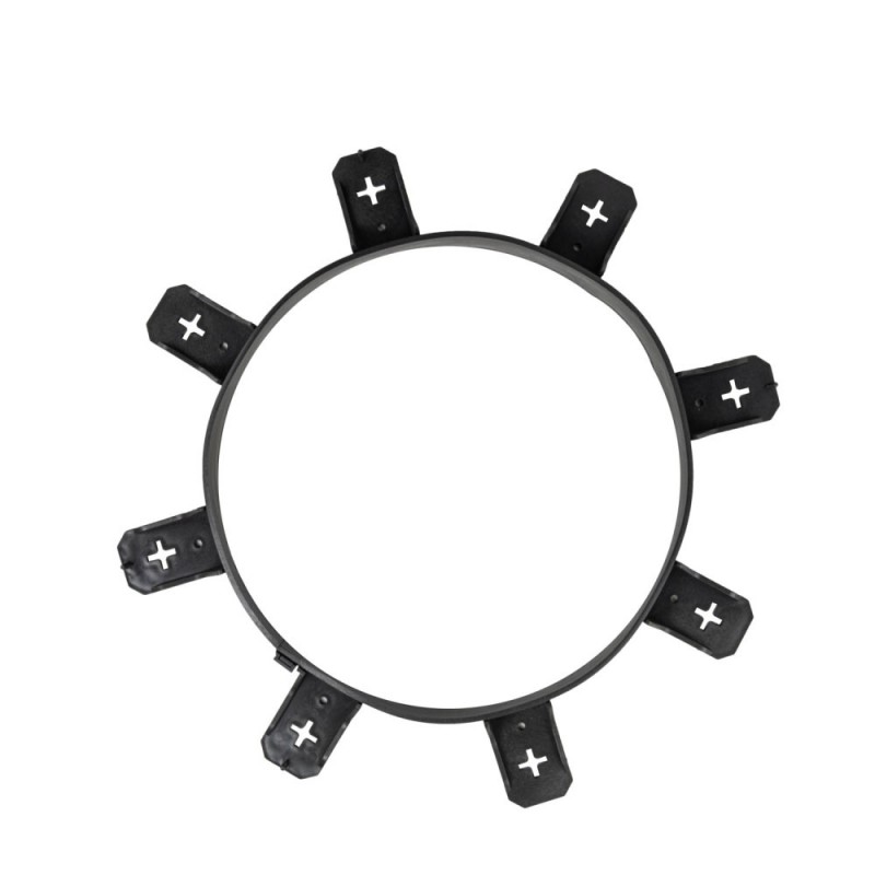 Hajlítható műanyag gyep szegély Quick-Bord, 1m x 4,5cm