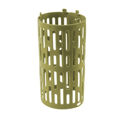 Műanyag fatörzsvédő rács, zöld, 4 db.