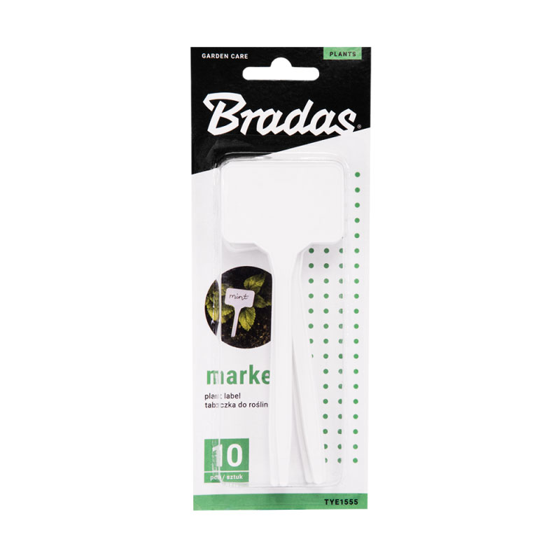 Növény jelölő tábla szett, 15x5,5cm, 10db