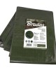 Takaró ponyva, ARMY GREEN, gyűrűs, 160g, 2 x 3m