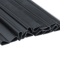 Zárósín belátásgátló szalaghoz, 19 cm, szürke, 20 db.