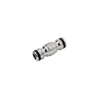 Gyors kuplung zárású csatlakozókhoz összekötő adapter, krómozott