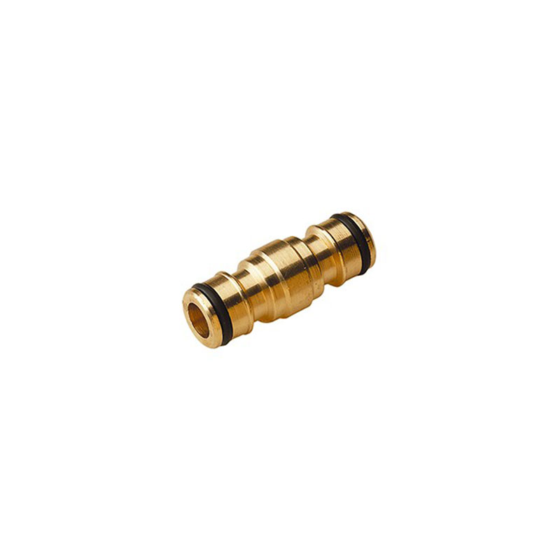 Gyors kuplung zárású csatlakozókhoz összekötő adapter, réz