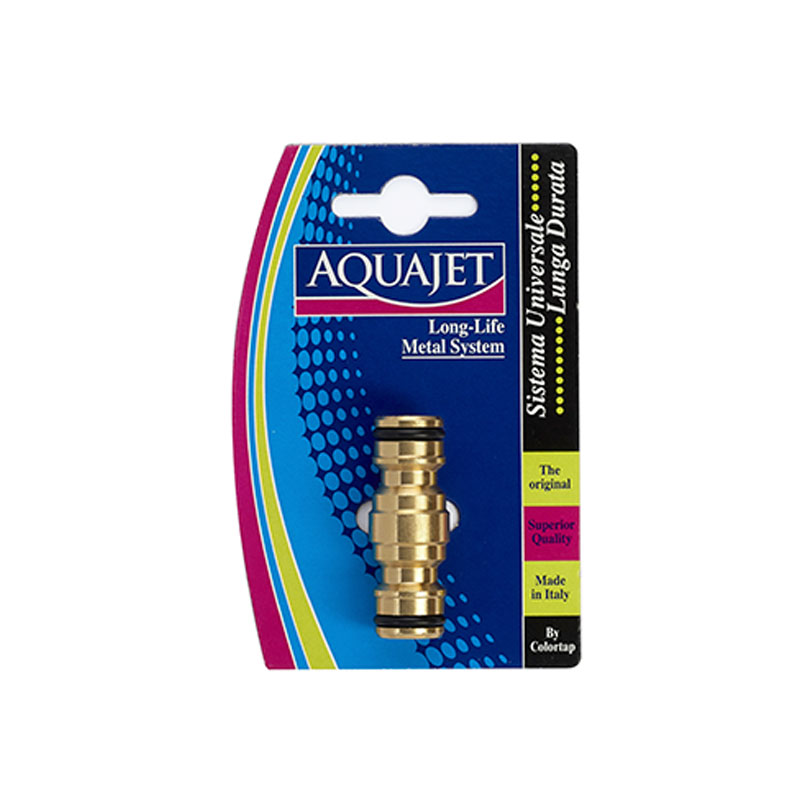 Gyors kuplung zárású csatlakozókhoz összekötő adapter, réz