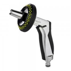 Krómozott fém kerti locsolópisztoly 440