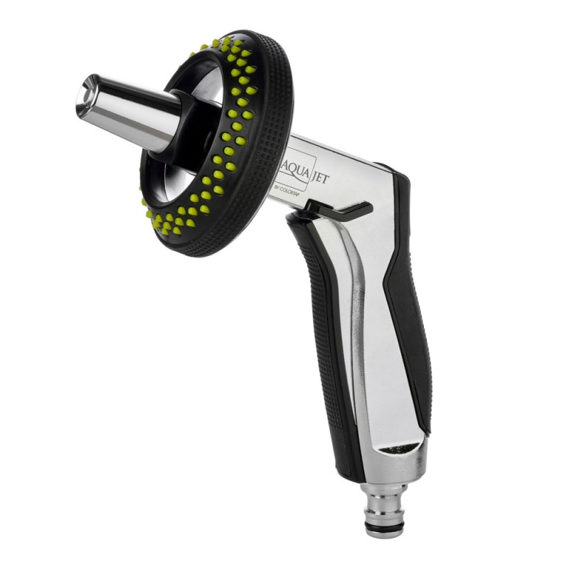 Krómozott fém kerti locsolópisztoly 440