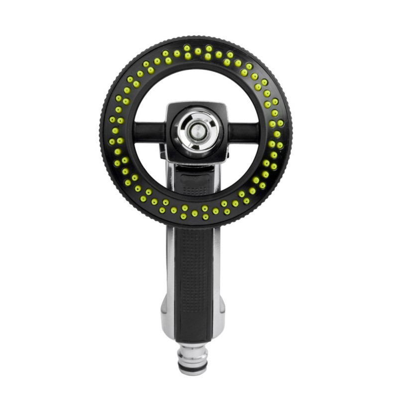 Krómozott fém kerti locsolópisztoly 440