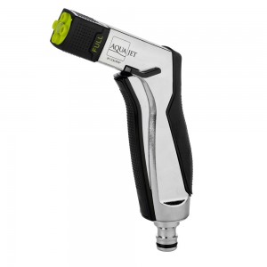 Krómozott fém kerti locsolópisztoly 441