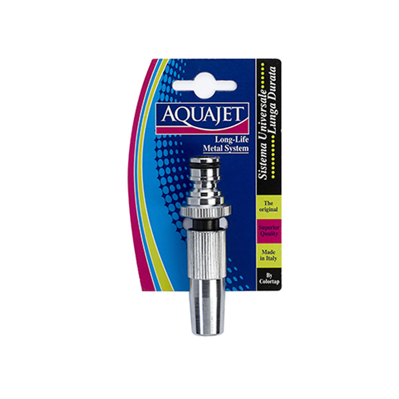 Locsoló sugárcső, szórófej, krómozott