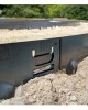 Acél kerti ágyásszegély CORE Edge, 1m x 6,5cm, corten