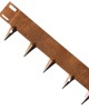 Acél kerti ágyásszegély CORE Edge, 1m x 10cm, corten