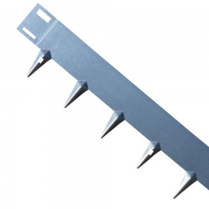 Acél kerti ágyásszegély CORE Edge, 1m x 10cm, horganyzott
