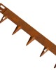 Acél kerti ágyásszegély CORE Edge, 1m x 6,5cm, corten
