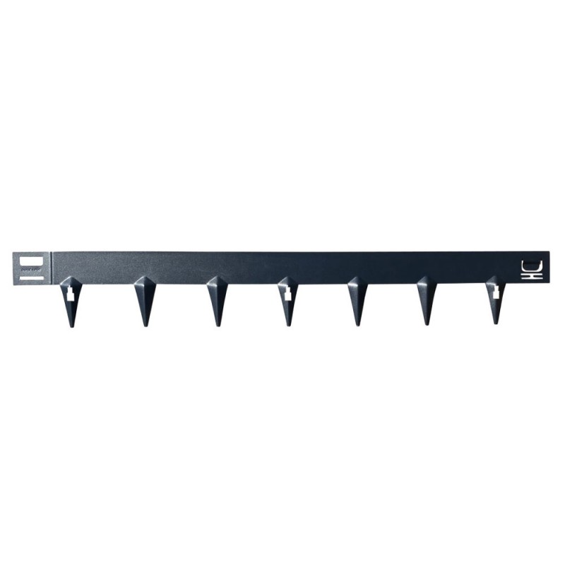 Acél kerti ágyásszegély CORE Edge, 1m x 6,5cm, fekete