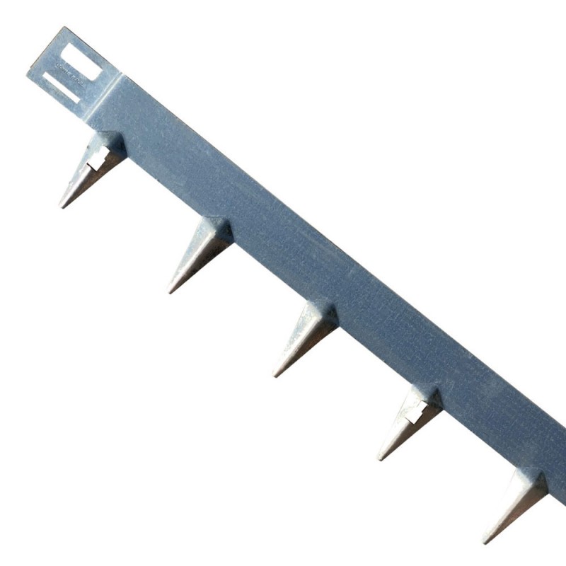 Acél kerti ágyásszegély CORE Edge, 1m x 6,5cm, horganyzott