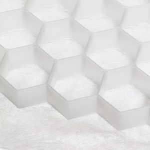ECCOgravel kavicsstabilizáló rács - 2 cm, fehér, 160 × 120 cm