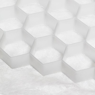 ECCOgravel kavicsstabilizáló rács - 3 cm, fehér, 160 × 120 cm