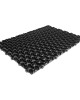 Műanyag gyeprács HDPE Ecco Multidal, fekete, 3 x 113 x 78 cm