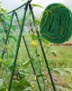 Növénytartó háló és karó készlet tartozékokkal, A-alakú, 1,8 x 3,2 m, zöld