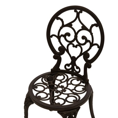 Karina alumínium kerti szék, barna