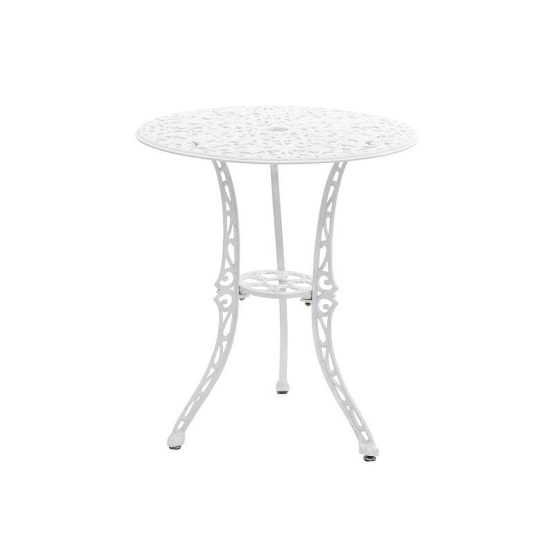 Karina alumínium kerti asztal, fehér