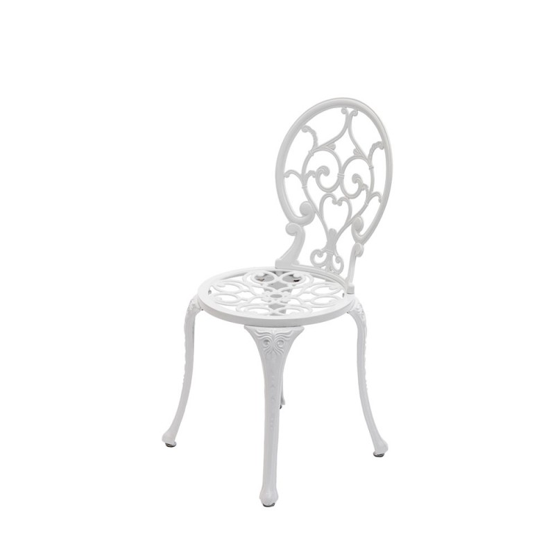 Karina alumínium kerti szék, fehér