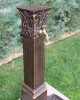 Nara kerti alumínium állókút, fekete-bronz
