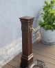 Nara kerti alumínium állókút, fekete-bronz