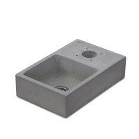 Beton talp KAM kutak rögzítéséhez Plinto X, fekete