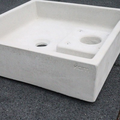 Beton talp KAM kutak rögzítéséhez Plinto XL, szürke