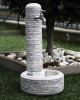 Brumano beton kerti állókút, szürke