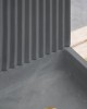 Kora beton kerti falikút, antracit szürke