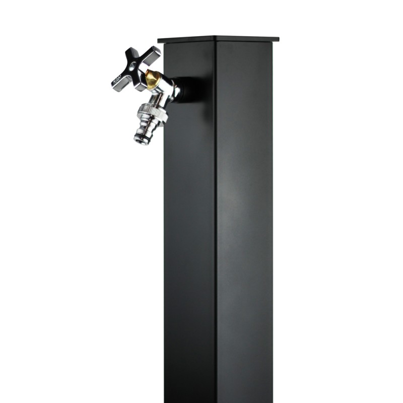 Nottingham fém kerti állókút, fekete