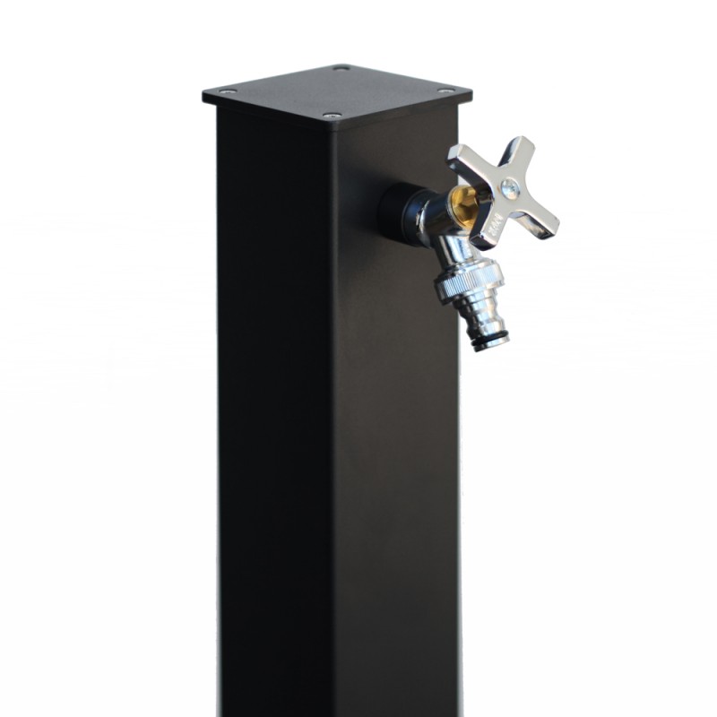 Nottingham fém kerti állókút, fekete