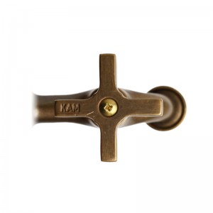 Sárgaréz csaptelep kerti kutakhoz, R32, KAM