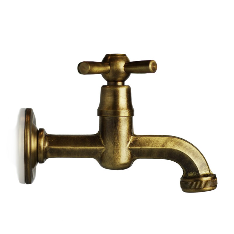 Sárgaréz csaptelep kerti kutakhoz, R7, KAM