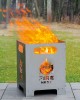 Kerti acél tűzrakóhely fészek alakú - Fire nest