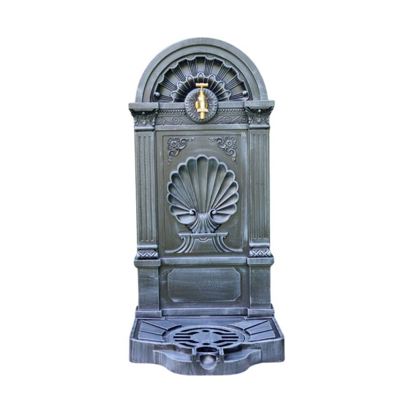 Land kerti alumínium falikút, szürke