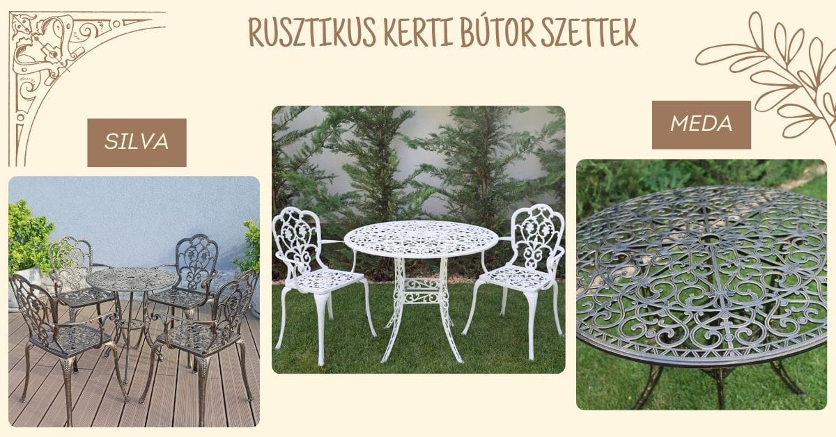 Kerti bútor szettek