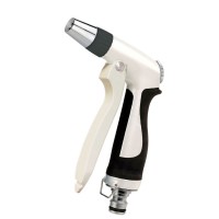 DELUX fém locsolópisztoly, fehér